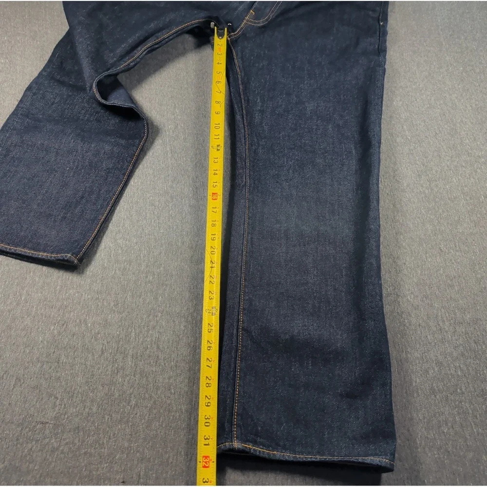 Levi's Jeans Men's 555 Relaxed Straight Dark Wash Cotton Men's 36x32* Blue NWOT